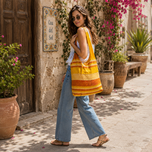 Hemp Sling <b>Bag</b> for Women | Eco Friendly Crossbody Shoulder <b>Bag</b> with Spacious Design | Lightweight Casual <b>Bag</b> for Travel Shopping - Product Image 3