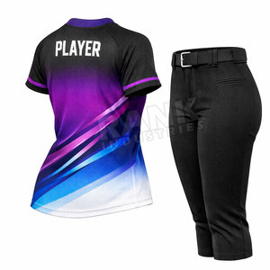 Nouvel uniforme de softball de style moderne, haute qualité, nouveau design, vêtements de sport, uniforme de softball à prix abordable - Product Image 3