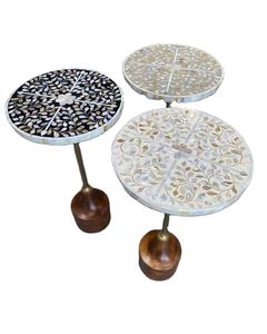 Meuble de rangement en bois avec incrustations d'os, nouveau style, vente chaude, moderne, écologique, couleur personnalisée Diwali, tendance, chambres à coucher, vente en gros - Product Image 6