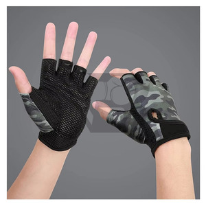 Best Quality Custom Design Gym <b>Gloves</b> High-Durable Polyester Leather Breathable Fitness <b>Weight</b> Lifting Sports <b>Gloves</b> - Product Image 5