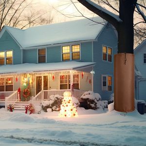 Cubierta Autoadhesiva para Aislamiento de Troncos de Plantas, Protección Invernal con Cordón Ajustable para Raíces de Árboles, Suministros de Jardinería - Product Image 4