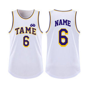 Nouveau design, tissu de haute qualité, maillot de basket-ball avec nom, numéro et logo, prix bas, maillot de basket-ball 100% polyester - Product Image 1
