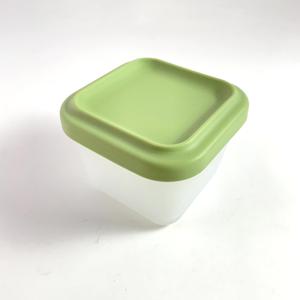 Recipientes Cuadrados Transparentes de Silicona para Almacenamiento de Alimentos – Cajas para Snacks y Comida de Bebé (Paquete al por Mayor) - Product Image 2