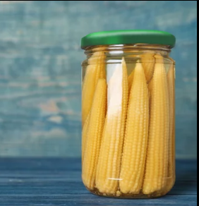 ข้าวโพดหวานกระป๋องปอกเปลือกเค็มแบบเม็ดเต็ม |   ขวดโหลเมสัน |   OEM และฉลากสินค้าส่วนตัว - Product Image 4
