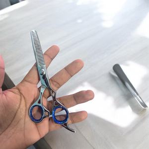 Juego de tijeras de peluquero afiladas para maquinilla de afeitar profesional de 6,5 pulgadas, hoja recta de acero inoxidable para salón y uso doméstico - Product Image 4