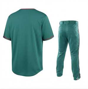 Conjunto de Pantalones y Camiseta de Béisbol Premium para Hombre, Estampado de Verano, 100% Poliéster, Tejido de Malla, Cintura Elástica, Transpirable, de Secado Rápido - Product Image 2