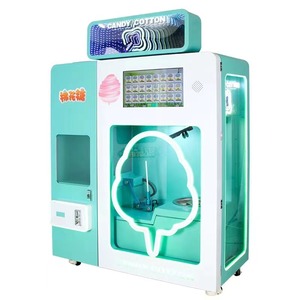 Máquina de Algodón de Azúcar Operada con Monedas, Máquina Recreativa de Metal para Redención, Equipo Comercial de Entretenimiento para Centros de Diversión Familiar - Product Image 1
