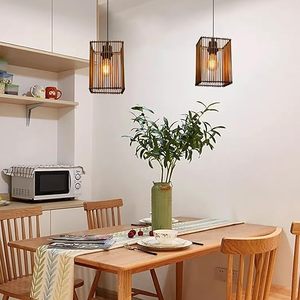 Bamboo Rattan Lampshade Wholesale Hanging Pendant Light Shade for Interior Decoration <b>Lighting</b> Made by KingCraftViet - Product Image 4