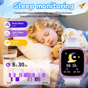 Montre connectée pour enfants HT40, montre d'apprentissage, écran IPS de 1,83 pouce, utilisation <span class=keywords><strong>hors</strong></span> <span class=keywords><strong>ligne</strong></span>, aucune application requise, étanche IP68, tracker de fitness, logo OEM - Product Image 4
