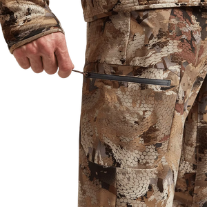 Pantalon de chasse d'hiver pour l'extérieur, en toile avec doublure en coton, coupe-vent, résistant à l'eau, respirant, multi-poches, pour la randonnée et le camping - Product Image 2