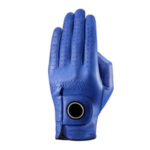 Gants de golf personnalisés de qualité supérieure, colorés, en gros, avec logo, unisexe, en cuir Cabaret, en cuir PU, à fermeture auto-agrippante, séchage rapide - Product Image 4