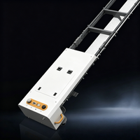 Robot de nettoyage de panneaux solaires suspendus télécommandé X6, nettoyage à sec et humide pour centrale photovoltaïque