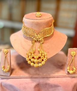 Collar de Perlas de Imitación de Oro Africano de Maharashtra, con Circonitas, Estilo Vintage, Hecho a Mano en el Valle de los Reyes, para Aniversario - Product Image 6