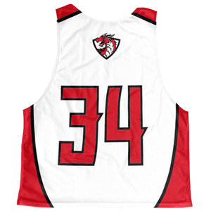 Custom Sublimation Reversible Lacrosse Pinnies Men <b>Mesh</b> Breathable Blank Team Practice Jersey Training Sports Tank <b>Top</b> For Men - Product Image 2