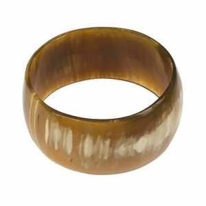 Bracelet en corne de buffle de qualité supérieure, taille personnalisée, style vintage, poli naturel, bracelets tendance - Product Image 4
