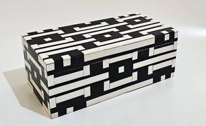 Caja de Joyería Decorativa Hecha a Mano con Diseño Marroquí de Flor de Amor con Incrustaciones de Hueso Ecológica, Decoración para Mesa del Hogar, Año Nuevo - Product Image 3