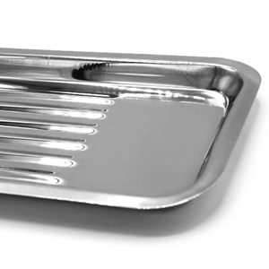Nouveau Meilleur Plateau de Lavage en Acier Inoxydable de Qualité Médicale Supérieure pour Dentistes et Laboratoires - Product Image 5