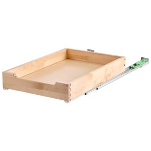 Organizzatore Estraibile per Armadio 14"W X 21"D con Chiusura Morbida, Cassetto in Legno Resistente per Parti e Accessori di Mobili da Cucina - Product Image 2