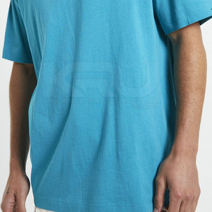 Camiseta Larga Oversize para Hombre de Alta Calidad, Diseño Casual y Elegante en la Parte Delantera, 100% Algodón Tejido, Transpirable, Ecológico, de Secado Rápido - Product Image 5