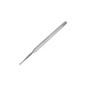 Curette dermique de type Fox, outil chirurgical de précision en acier inoxydable, certifié CE Classe II pour usage médical par COBECO INSTRUMENTS - Product Image 5