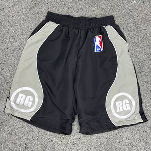 The <b>Only</b> Culture <b>Men's</b> Black Cotton Shorts Elastic Waist Street Style Letter Print Front Logo Breathable Knitted - Product Image 3