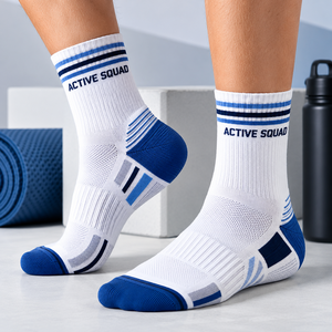 Hot Sale Premium <b>Socks</b> Anti Slip Breathable And Comfortable Sports <b>Socks</b> for Men and <b>Women</b> Printed Long <b>Socks</b> for Sale OEM - Product Image 2