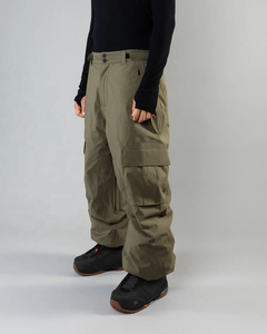 Pantalones de Nieve Cargo para Mujer, Pierna Ancha, Estilo Utilitario, Pantalones de Esquí para Invierno, Cintura Ajustable - Product Image 2
