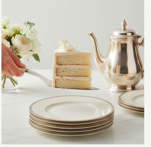 Ensemble de 2 couteaux et spatules à gâteau dorés à motifs floraux, en acier inoxydable, réutilisables, pour servir des desserts lors de fêtes - Product Image 4