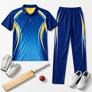 Camiseta de Cricket Personalizada al por Mayor, Transpirable, de Secado Rápido, que Absorbe la Humedad, 100% Poliéster, Fabricante OEM Directo, Camisetas Personalizadas al por Mayor - Product Image 5