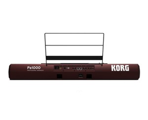 Teclado Arreglador Profesional de 61 Teclas, Consola de Piano Digital, Instrumento de Interpretación de Estudio en Negro y Rojo - Product Image 2