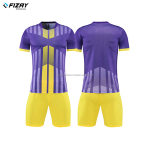 FIZAY ENTERPRISES Men's Custom Sublimation <b>Football</b> Jersey Uniform New Soccer Team <b>Shirt</b> and Shorts - Product Image 5