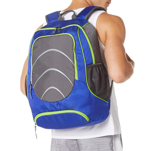 Sac à dos de sport pour hommes en nylon de haute qualité, personnalisé, pour le basketball et le football, imperméable, respirant, séchage rapide, capacité 50-70L - Product Image 1