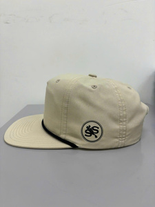 Casquette Snapback 5 Panneaux en Coton et Nylon pour Adulte avec Cordon, Fabriquée au Vietnam, Vêtement Décontracté pour l'Extérieur, Logo Personnalisable - Product Image 2