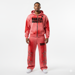 Ensemble de survêtement Ranzia Crystal Edge  Ensemble Ranzia Full-Face Spark  Ensemble Ranzia Distress & Shine  Ensemble Ranzia Eco Drip Rhinestone - Product Image 6