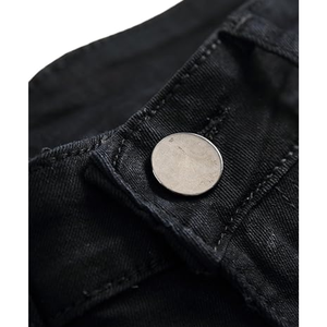 Jeans Ajustados Elásticos y Rotos para Hombre – Pantalones Vaqueros Rectos con Efecto Desgastado para Estilo Urbano - Product Image 3
