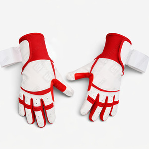 Guantes de Béisbol de Entrenamiento de Piel de Vacuno Genuina Hechos a Medida de Alta Calidad al por Mayor, Grosor de 0.7-0.8 mm, Puño Largo Original - Product Image 4