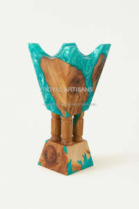 Quemador de Incienso Árabe de Lujo, Ecológico, de Madera, con Diseño de Anís Estrellado |   Regalo de Decoración para el Hogar Hecho a Mano en India - Product Image 3