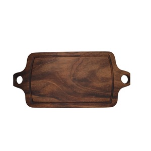 Natural Wood Breakfast Board for Toast Sandwiches Fruits Pastries Coffee Tea and Morning Meals in <b>Bed</b> or at <b>Table</b> - Product Image 2