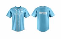 Maillot de baseball sur mesure en gros, 100% polyester, durable, léger, respirant, séchage rapide, imperméable, prix abordable