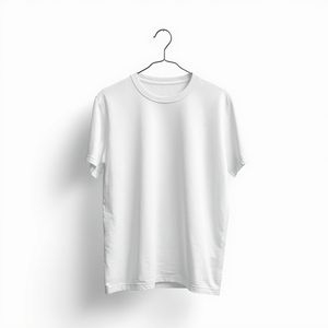 T-shirt blanc imprimé pour homme, en coton, décontracté, avec motif graphique, couleur unie, haut tendance avec personnalisation OEM ODM - Product Image 5
