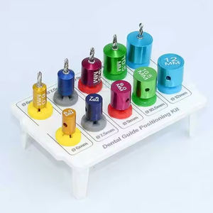 Kit de guidage professionnel pour implants dentaires électriques, en acier inoxydable, 10 broches de positionnement chirurgicales, pour une précision chirurgicale intense - Product Image 4