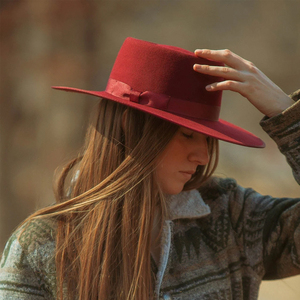 Chapeaux de cowboy en laine 100 % faits à la main, durables, style vintage, ajustables, parfaits pour les magasins de ranch - Vente en gros - Product Image 6