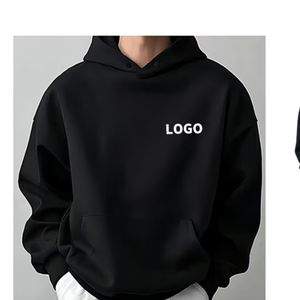 เสื้อฮู้ดโอเวอร์ไซส์สำหรับวิ่งฤดูหนาว ผู้ชาย ผู้หญิง แขนยาว แฟชั่นลำลอง ออกกำลังกาย สวมใส่สบาย - Product Image 1