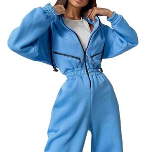 Econex-Ensemble de deux pièces pour femme, survêtement surdimensionné pour l'hiver, collection automne 2025 - Product Image 1