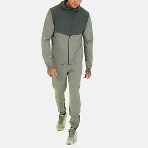 Windbreaker Tracksuit Lightweight Jacket And Pants Featuring Stylish <b>Athletic</b> Design And Comfort Windbreaker Tracksuit - Product Image 4