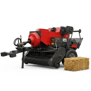 Presse à balles automatique pour foin, ensilage rond, paille, herbe, fourrage, aliments pour bétail, machines agricoles - Product Image 2