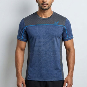 T-shirt de sport décontracté pour homme à manches courtes et coupe ample, idéal pour les séances d'entraînement et le streetwear. - Product Image 3