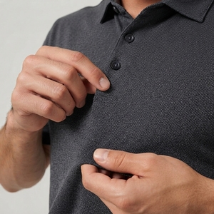 Polo de Alto Rendimiento para Hombre, Anti-Pilling, Resistente a las Arrugas, Polo Personalizado para Hombre, Polo de Trabajo Corporativo para Hombre - Product Image 4