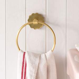 Anneau porte-serviettes en aluminium design, accessoire de salle de bain pour intérieurs modernes et luxueux, idéal pour la vente en gros, l'exportation et la fabrication. - Product Image 6