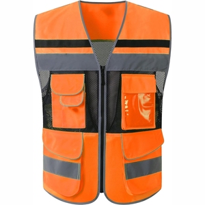 Chalecos de Trabajo Multibolsillos para Hombre, de Nailon/Algodón, Casuales, de Otoño, Impermeables y Transpirables, de Alta Calidad y Personalizables al por Mayor - Product Image 4